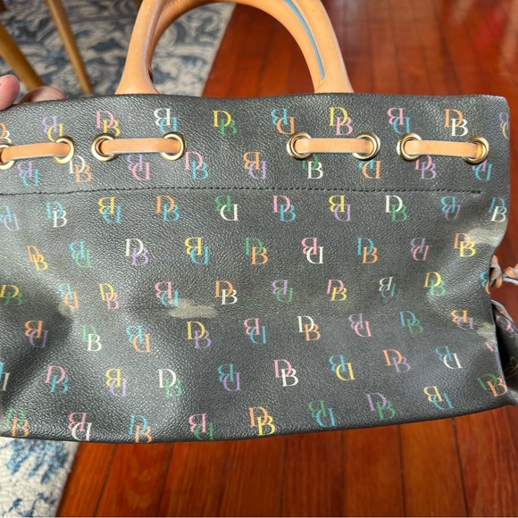 Dooney & Bourke Multicolor Logo Tote Bag - Picture 2 of 8